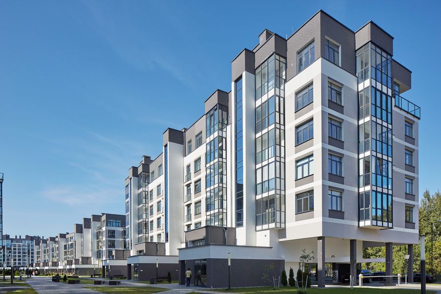 Modern residential building